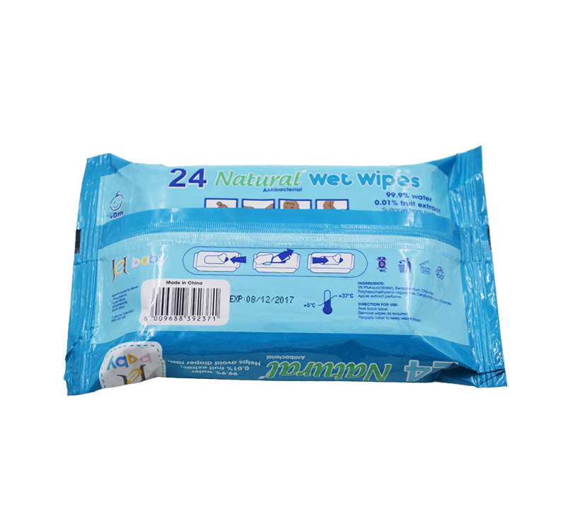 [OEM] 24pcs Baby Wet Wipe Wet Tissue Wet Towel
